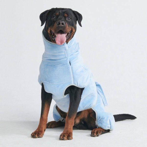 10 Minute Dry Dog Bathrobe | Spark Paws Dog Grooming Dog Grooming Dog Grooming