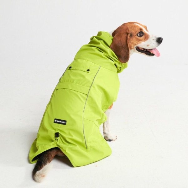 Breatheshield™ Dog Raincoat – Lime Green | Spark Paws Dog Raincoat Dog Raincoat Dog Raincoat