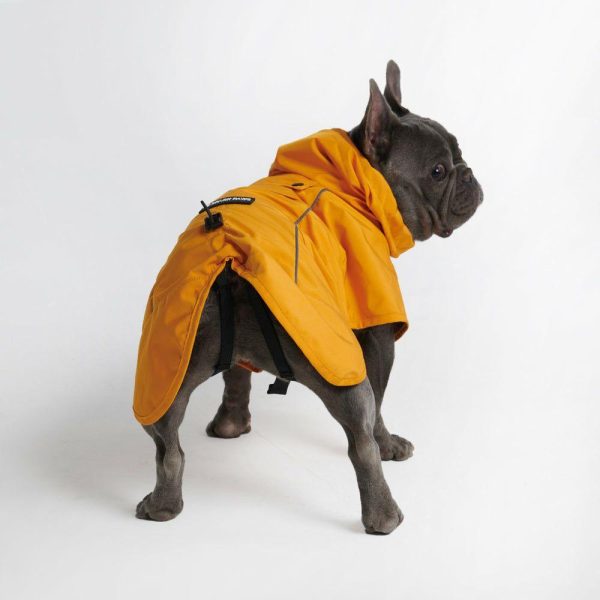 Breatheshield™ Dog Raincoat – Mustard Yellow | Spark Paws Dog Raincoat Dog Raincoat Dog Raincoat