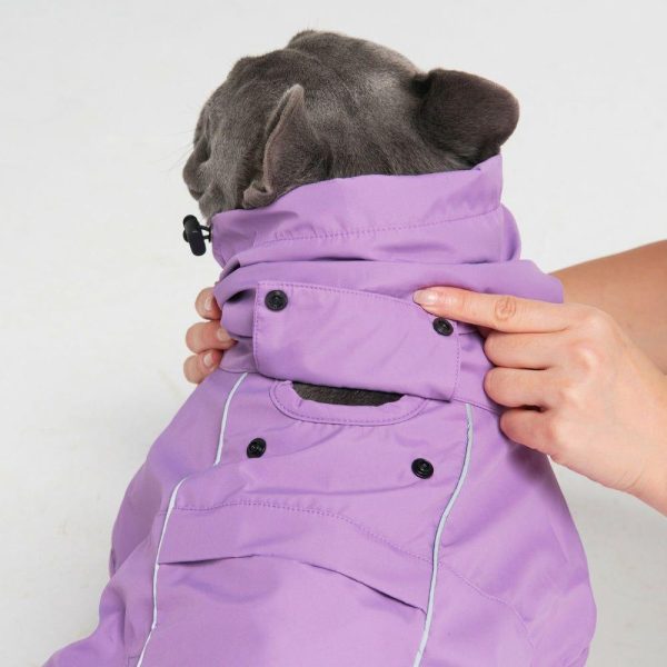 Breatheshield™ Dog Raincoat – Purple | Spark Paws Dog Raincoat Dog Raincoat Dog Raincoat