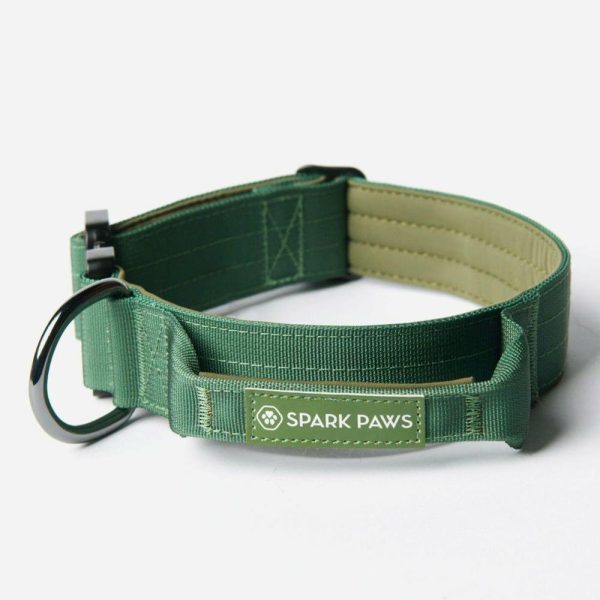 Comfort Control Collar – Army Green | Spark Paws Comfort Control Dog Collar Comfort Control Dog Collar Army Green