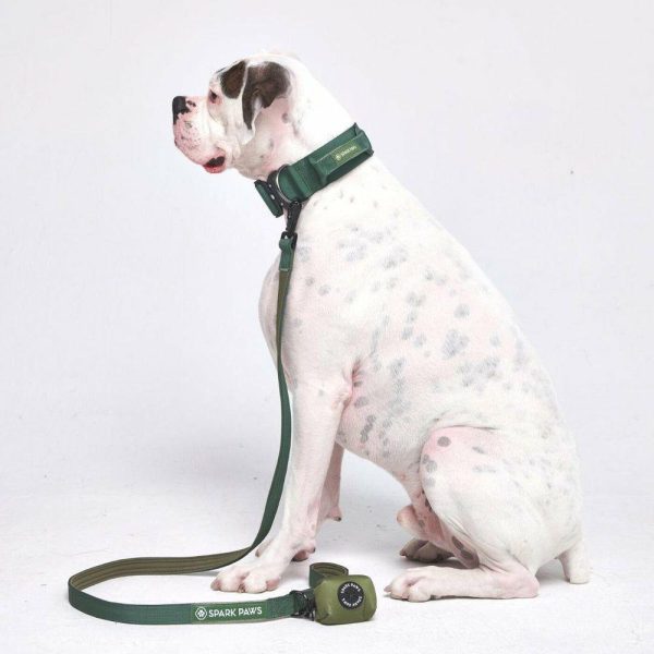 Comfort Control Collar Set – Army Green | Spark Paws Comfort Control Dog Collar Comfort Control Dog Collar Army Green