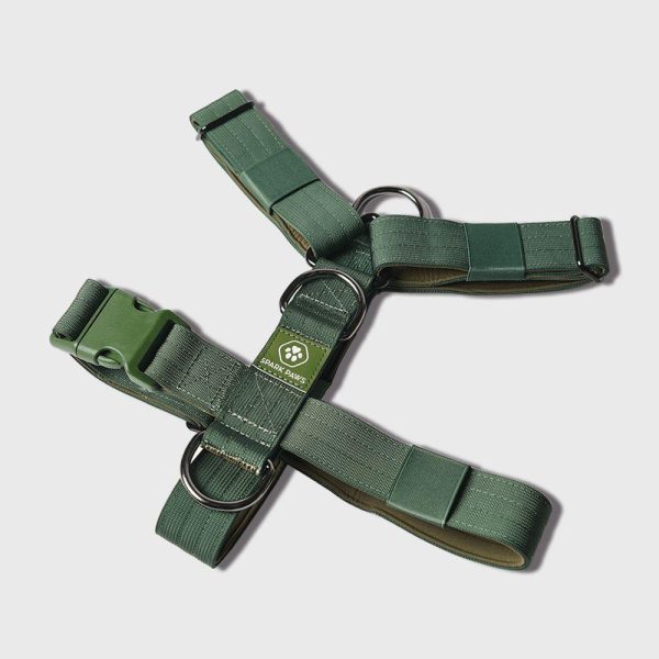 Comfort Control No-Pull Dog Harness – Green | Spark Paws No-Pull Dog Harness No-Pull Dog Harness Green