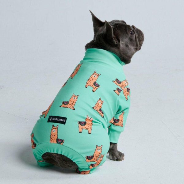 Dog Pajama – Lazy Llama | Spark Paws Dog Pajama Onesies Dog Pajama Onesies Dog Pajama Onesies