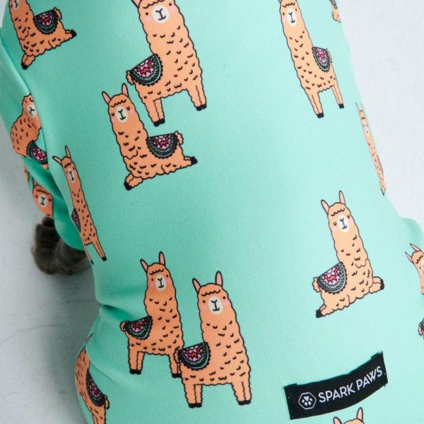 Dog Pajama – Lazy Llama | Spark Paws Dog Pajama Onesies Dog Pajama Onesies Dog Pajama Onesies