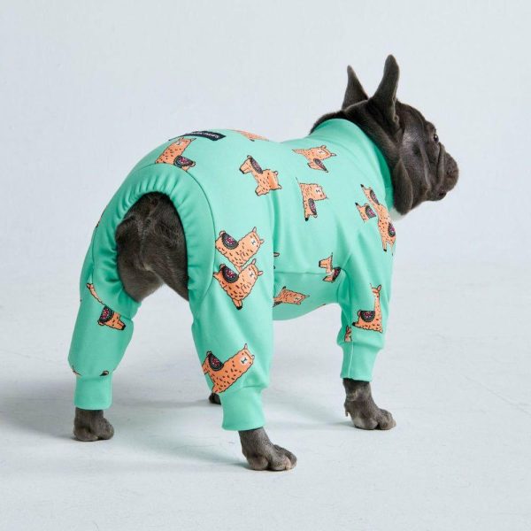 Dog Pajama – Lazy Llama | Spark Paws Dog Pajama Onesies Dog Pajama Onesies Dog Pajama Onesies