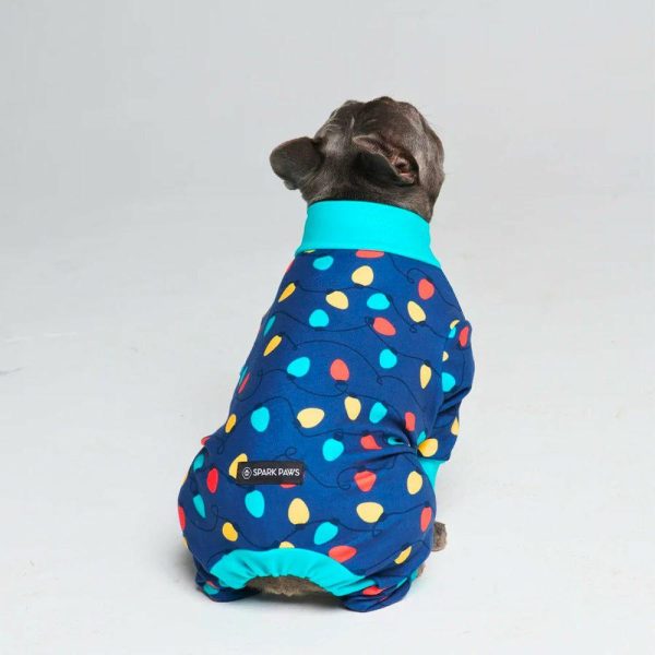 Dog Pajama – Lights | Spark Paws Dog Pajama Onesies Dog Pajama Onesies Dog Pajama Onesies