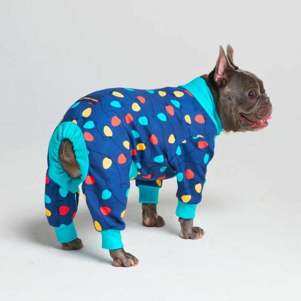 Dog Pajama – Lights | Spark Paws Dog Pajama Onesies Dog Pajama Onesies Dog Pajama Onesies