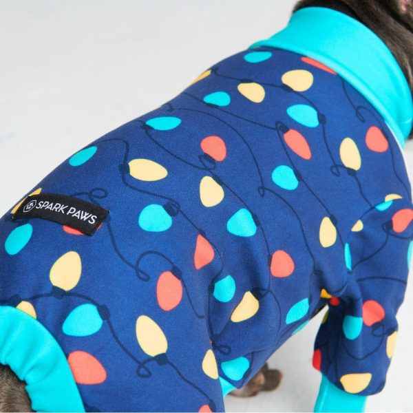 Dog Pajama – Lights | Spark Paws Dog Pajama Onesies Dog Pajama Onesies Dog Pajama Onesies