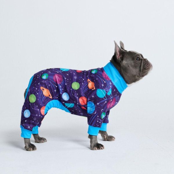 Dog Pajama – Planets | Spark Paws Dog Pajama Onesies Dog Pajama Onesies Dog Pajama Onesies