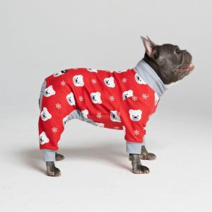 Dog Pajama – Polar Bear | Spark Paws Dog Pajama Onesies Dog Pajama Onesies Dog Pajama Onesies