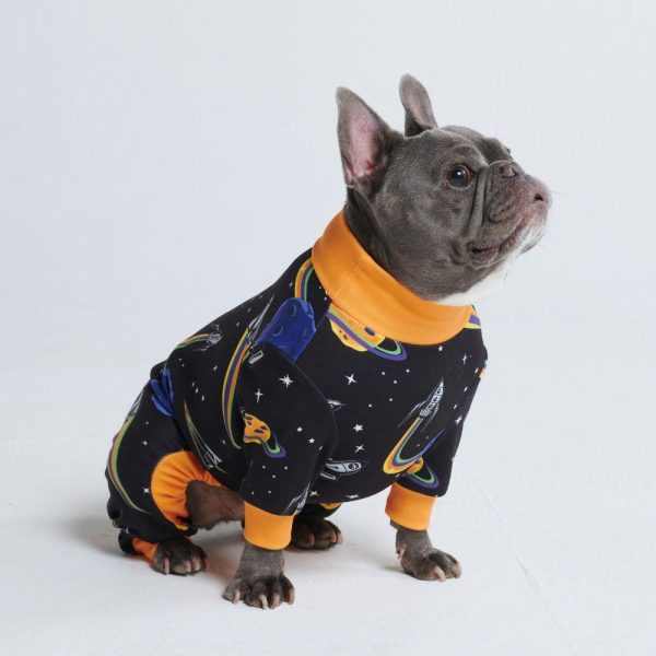 Dog Pajama – Space | Spark Paws Dog Pajama Onesies Dog Pajama Onesies Dog Pajama Onesies