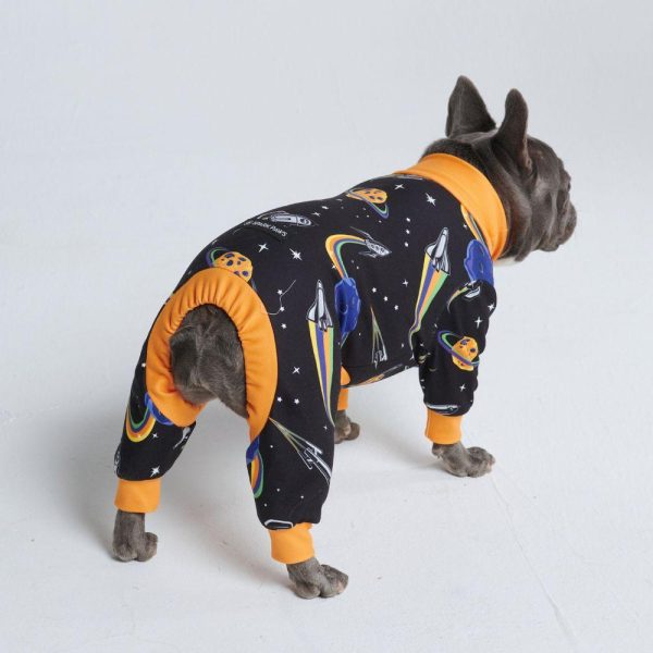 Dog Pajama – Space | Spark Paws Dog Pajama Onesies Dog Pajama Onesies Dog Pajama Onesies