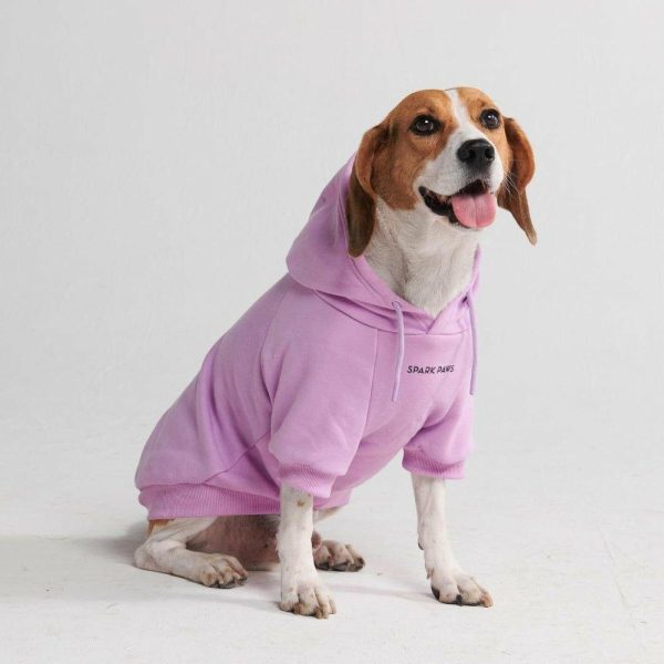 Essential Dog Hoodie – Orchid Purple | Spark Paws Dog and Owner Matching Sets Dog & Owner Matching Sets Dog & Owner Matching Sets