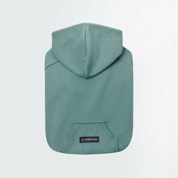 Essential Dog Hoodie – Teal | Spark Paws Dog and Owner Matching Sets Dog & Owner Matching Sets Dog & Owner Matching Sets