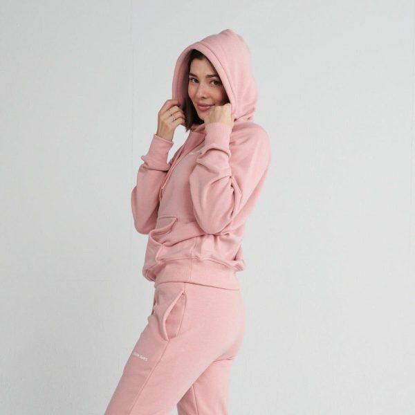 Essential Human Hoodie – Dusty Pink | Spark Paws Dog and Owner Matching Sets Dog & Owner Matching Sets Dog & Owner Matching Sets