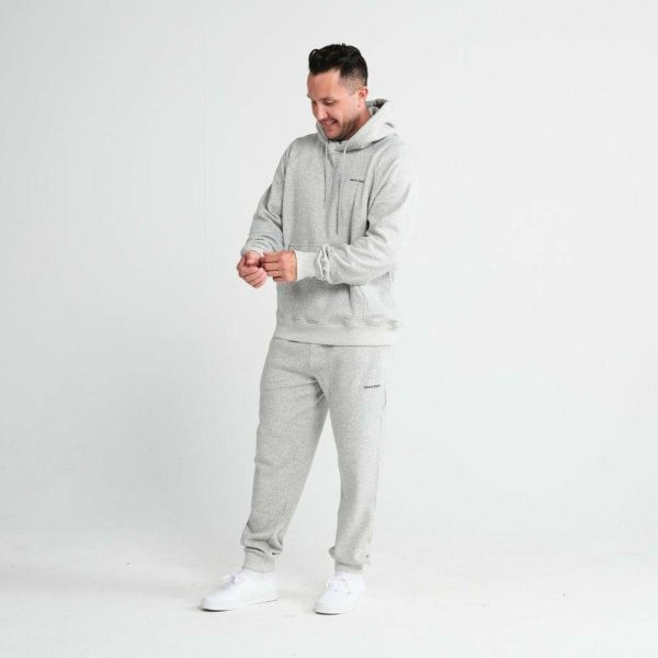 Essential Human Hoodie – Light Grey | Spark Paws Dog and Owner Matching Sets Dog & Owner Matching Sets Dog & Owner Matching Sets