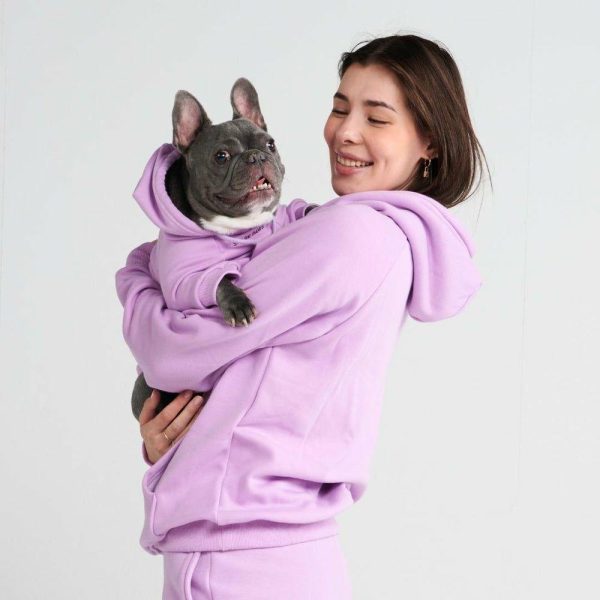 Essential Human Hoodie – Orchid Purple | Spark Paws Dog and Owner Matching Sets Dog & Owner Matching Sets Dog & Owner Matching Sets