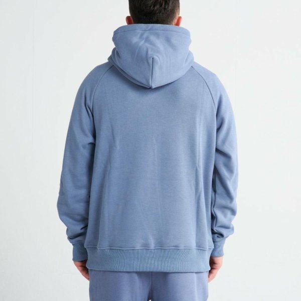 Essential Human Hoodie – Slate Blue | Spark Paws Dog and Owner Matching Sets Dog & Owner Matching Sets Dog & Owner Matching Sets