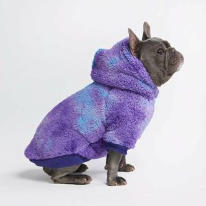 Fluffdreams Blanket Dog Hoodie – Berrylicious | Spark Paws Dog Hoodies Dog & Owner Matching Sets Berrylicious