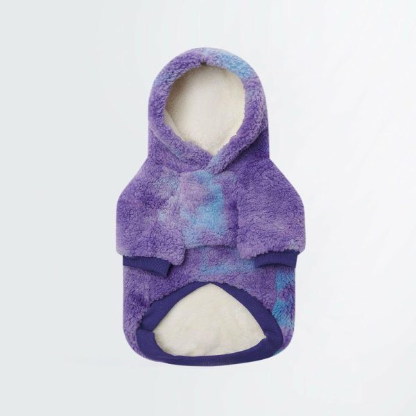 Fluffdreams Blanket Dog Hoodie – Berrylicious | Spark Paws Dog Hoodies Dog & Owner Matching Sets Berrylicious