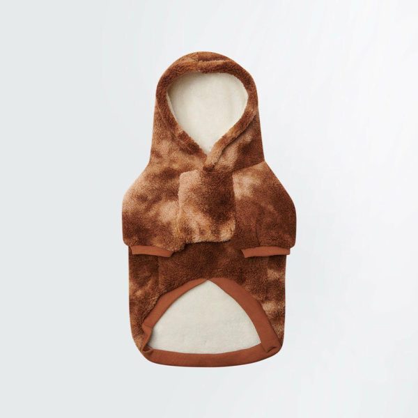 Fluffdreams Blanket Dog Hoodie – Mocha | Spark Paws Dog Hoodies Dog & Owner Matching Sets Dog & Owner Matching Sets