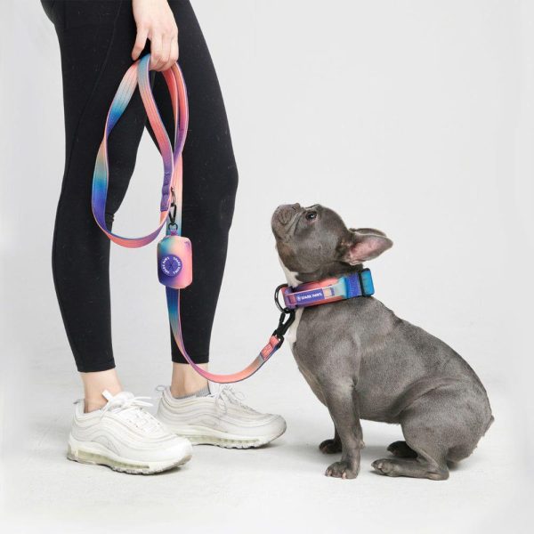 Poop Bag Holder- Kaleidoscope | Spark Paws Poop Bag Holder Kaleidoscope