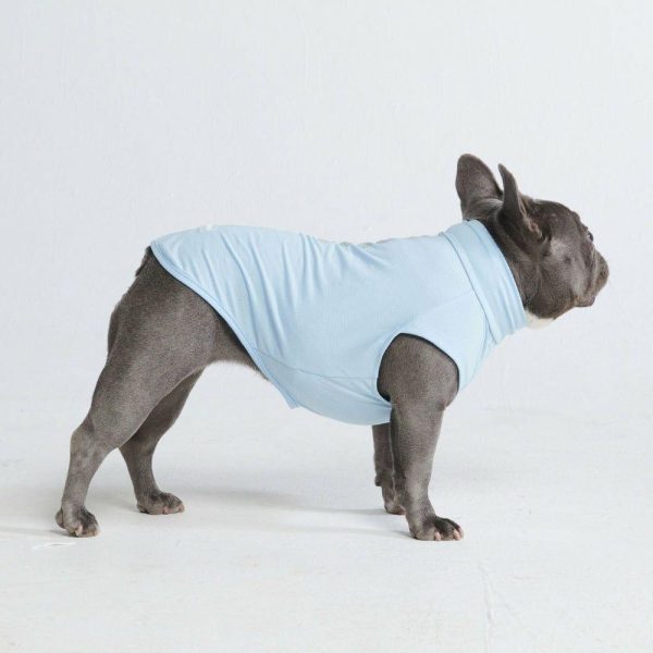 Sunblock Dog T-Shirt – Blue | Spark Paws Dog T-Shirts Dog T-Shirts Blue