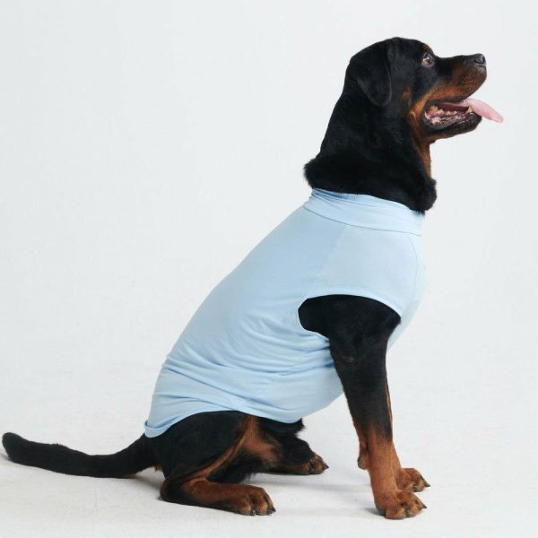 Sunblock Dog T-Shirt – Blue | Spark Paws Dog T-Shirts Dog T-Shirts Blue