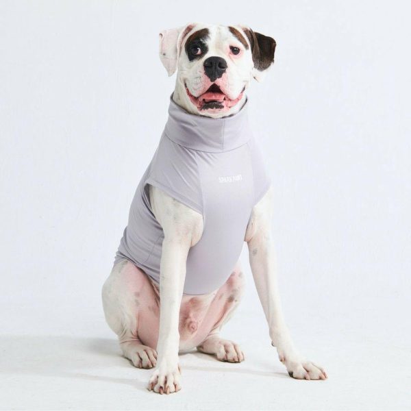 Sunblock Dog T-Shirt – Grey | Spark Paws Dog T-Shirts Dog T-Shirts Dog T-Shirts