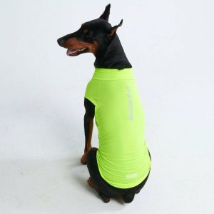 Sunblock Dog T-Shirt – Neon | Spark Paws Dog T-Shirts Dog T-Shirts Dog T-Shirts