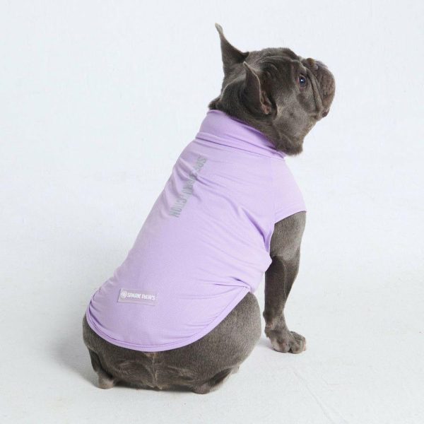 Sunblock Dog T-Shirt – Purple | Spark Paws Dog T-Shirts Dog T-Shirts Dog T-Shirts