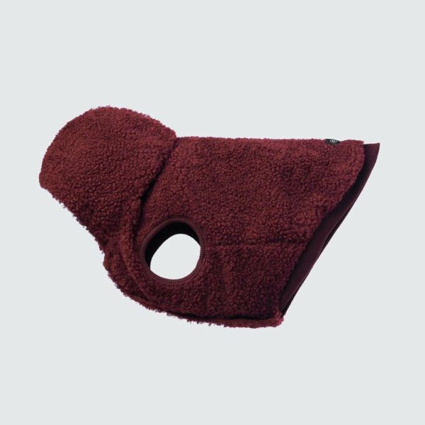 Teddy Sherpa Dog Jacket – Maroon [Size 4XL] | Spark Paws Dog Jacket Coat Dog Jacket Coat Dog Jacket Coat