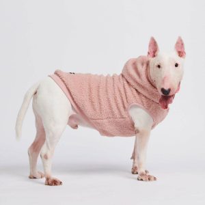 Teddy Sherpa Dog Jacket – Pink | Spark Paws Dog Jacket Coat Dog Jacket Coat Dog Jacket Coat