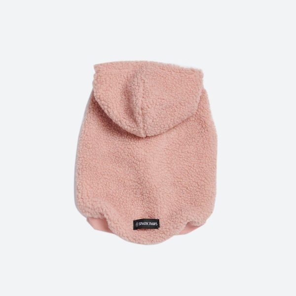 Teddy Sherpa Dog Jacket – Pink | Spark Paws Dog Jacket Coat Dog Jacket Coat Dog Jacket Coat