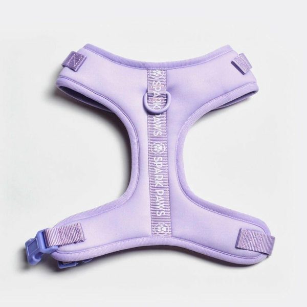 Ultra-Soft Activewear Harness – Lilac | Spark Paws Activewear Harness Activewear Harness Activewear Harness