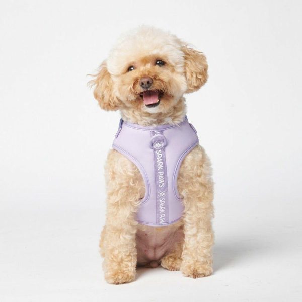 Ultra-Soft Activewear Harness – Lilac | Spark Paws Activewear Harness Activewear Harness Activewear Harness