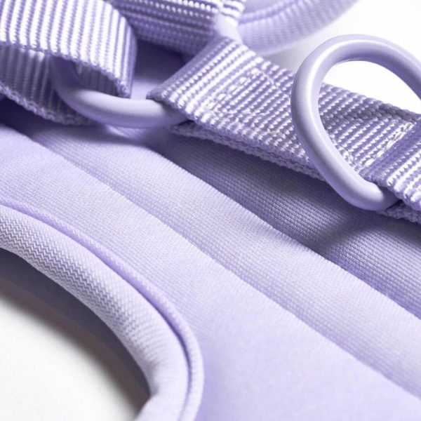 Ultra-Soft Activewear Harness – Lilac | Spark Paws Activewear Harness Activewear Harness Activewear Harness