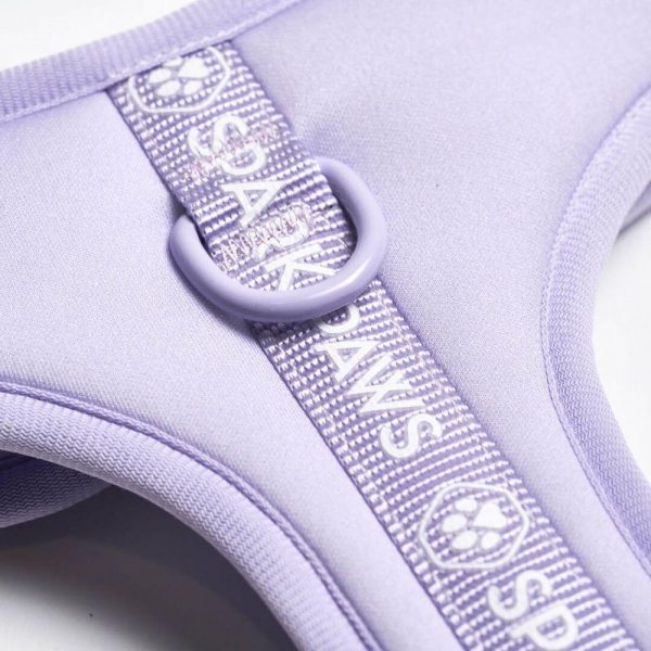 Ultra-Soft Activewear Harness – Lilac | Spark Paws Activewear Harness Activewear Harness Activewear Harness