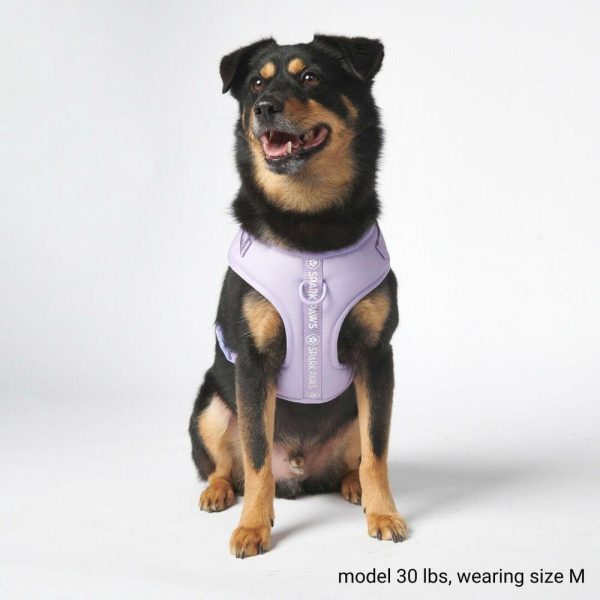 Ultra-Soft Activewear Harness – Lilac | Spark Paws Activewear Harness Activewear Harness Activewear Harness