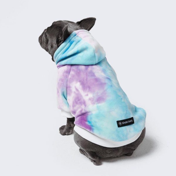 Velvet Dog Hoodie – 90s Retro | Spark Paws Dog Hoodies Dog & Owner Matching Sets 90s Retro