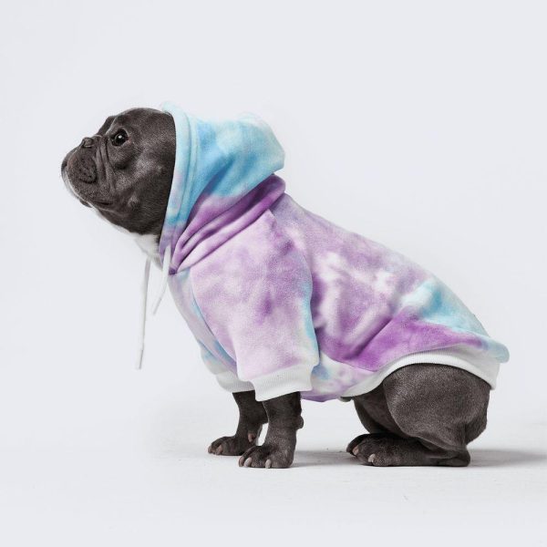 Velvet Dog Hoodie – 90s Retro | Spark Paws Dog Hoodies Dog & Owner Matching Sets 90s Retro