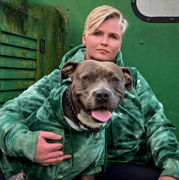 Velvet Dog Hoodie – Emerald Green | Spark Paws Dog and Owner Matching Sets Dog & Owner Matching Sets Dog & Owner Matching Sets