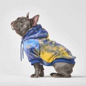 Velvet Dog Hoodie – Nova | Spark Paws Dog Hoodies Dog & Owner Matching Sets Dog & Owner Matching Sets