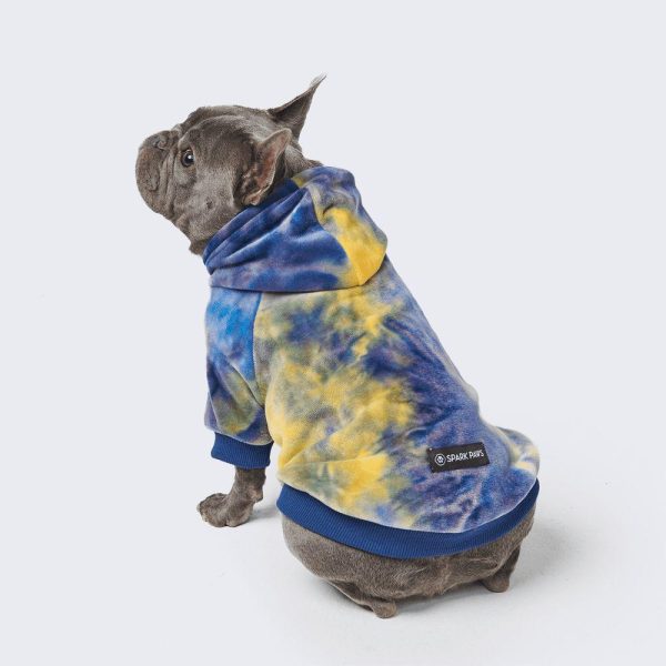 Velvet Dog Hoodie – Nova | Spark Paws Dog Hoodies Dog & Owner Matching Sets Dog & Owner Matching Sets