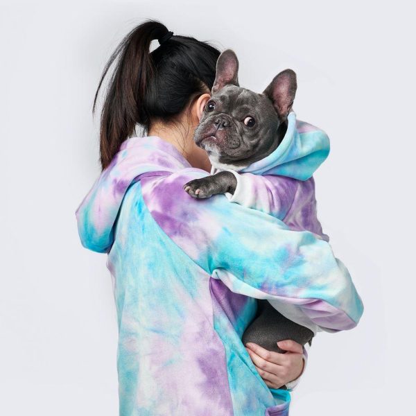 Velvet Human Hoodie – 90s Retro | Spark Paws Dog and Owner Matching Sets Dog & Owner Matching Sets 90s Retro