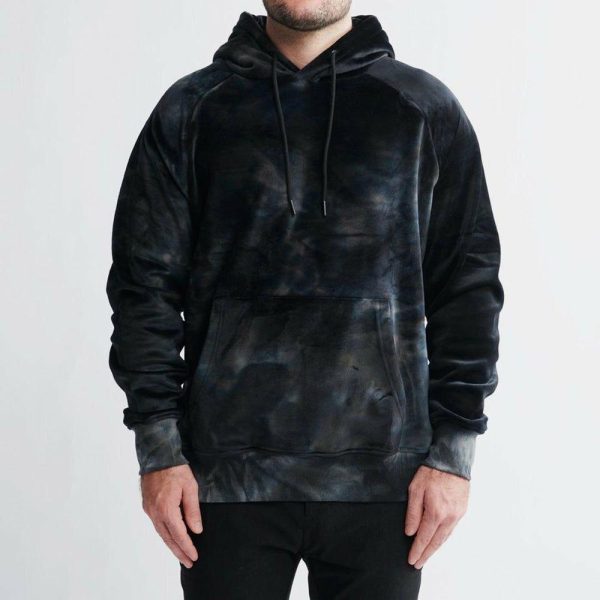 Velvet Human Hoodie – Obsidian Black | Spark Paws Dog and Owner Matching Sets Dog & Owner Matching Sets Dog & Owner Matching Sets