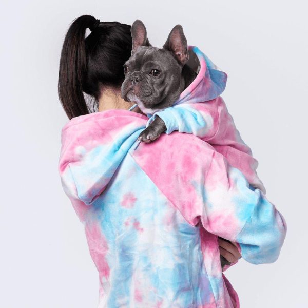 Velvet Human Hoodie – Snow Cone | Spark Paws Dog and Owner Matching Sets Dog & Owner Matching Sets Dog & Owner Matching Sets