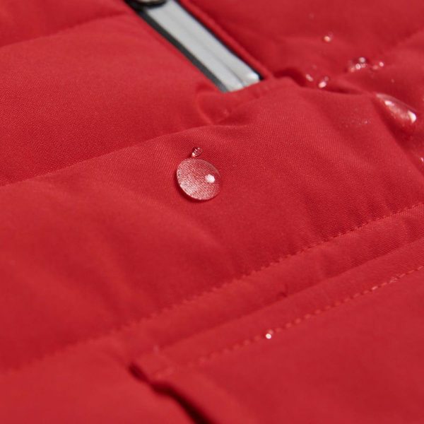 WarmShield Water-Resistant Jacket – Red (SIZE S) | Spark Paws Dog Jacket Coat Dog Jacket Coat Dog Jacket Coat