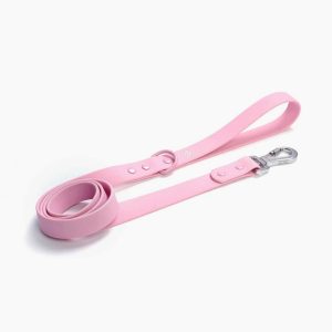 Waterproof PVC Dog Leash – Pink | Spark Paws Activewear Harness Walk Activewear Harness